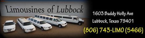 Limousines of Lubbock Banner